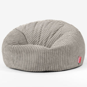 Pouf Canapé Classique - Côtelé Vison