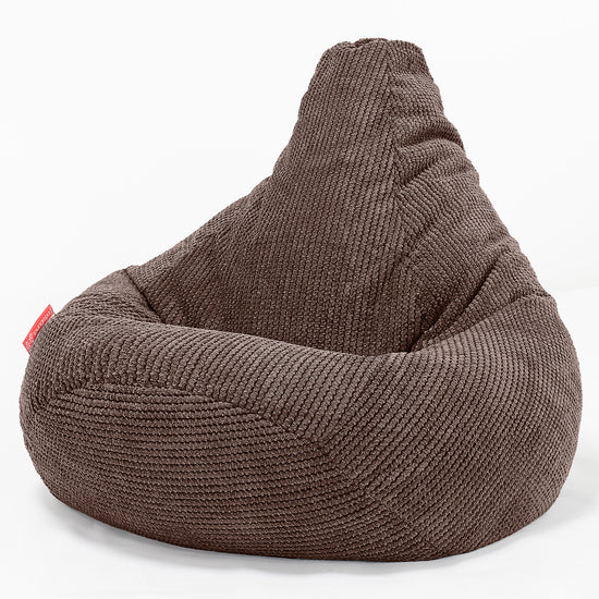 Pouf Gamer pour Enfant 6-14 ans - Pompon Chocolat 02