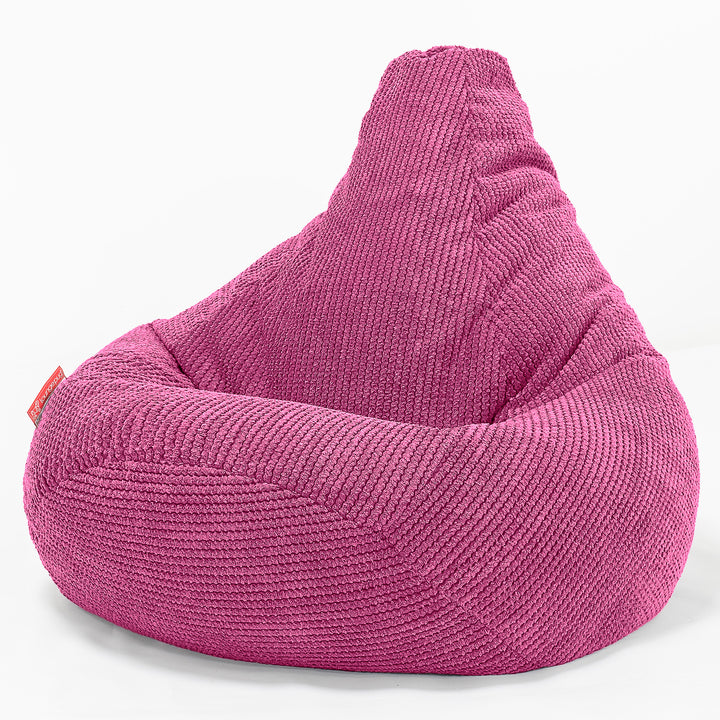 Pouf Gamer pour Enfant 6-14 ans - Pompon Rose 02