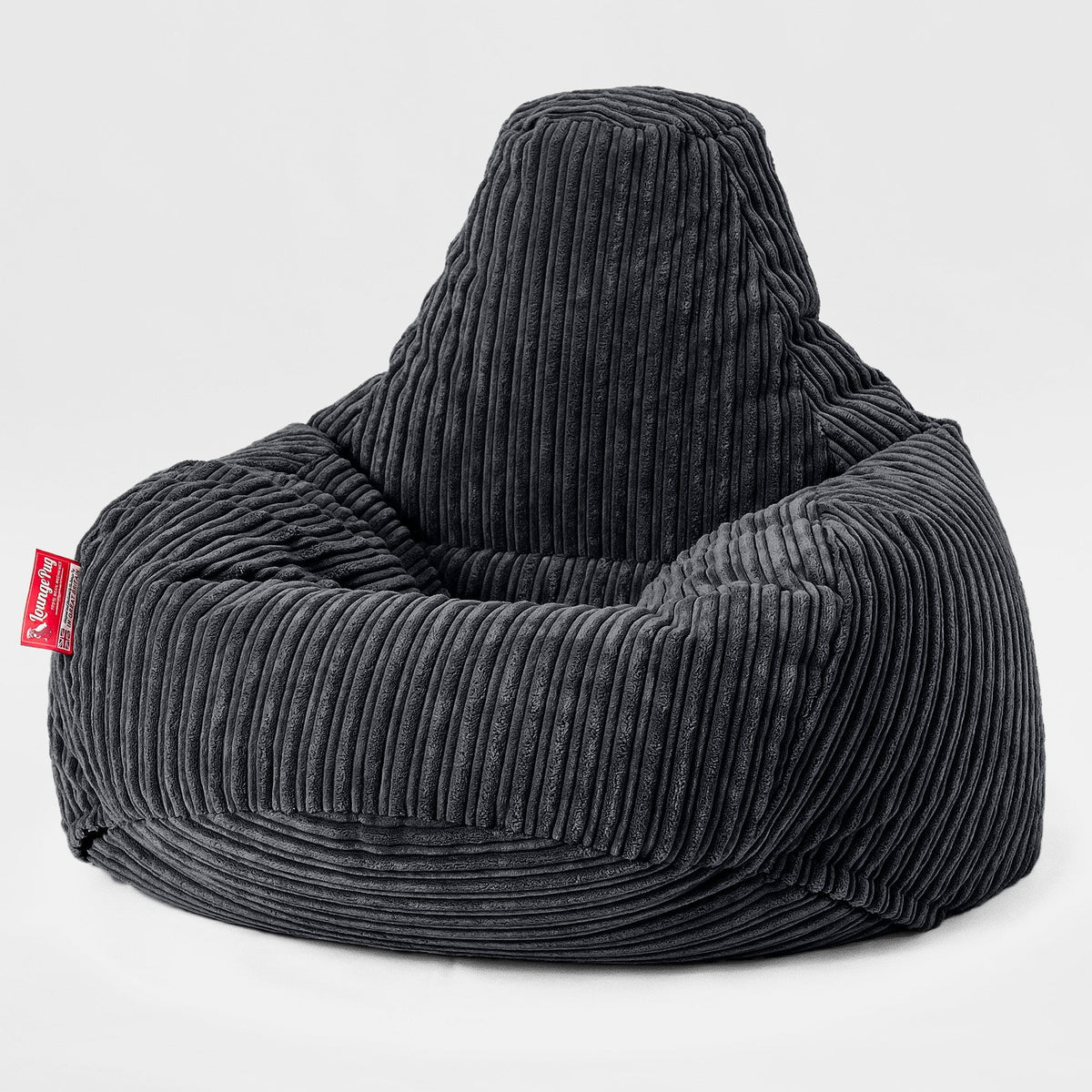 Pouf Gamer Ultra Lux - Côtelé Anthracite main image 1