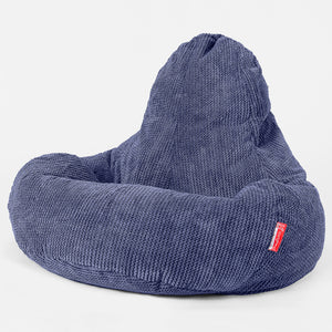 Pouf Gamer Ultra Lux - Pompon Violet