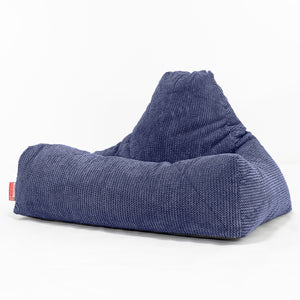 Pouf Fauteuil Relax - Pompon Violet