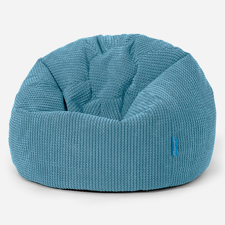 Pouf Poire Classique Enfant 1-5 ans - Pompon Mer Égée 01