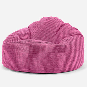 Pouf Poire, Archi - Pompon Rose