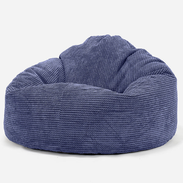 Pouf Poire, Archi - Pompon Violet 01