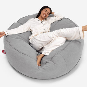 Canapé Pouf Géant Grande Mammouth - Stonewashed Gris