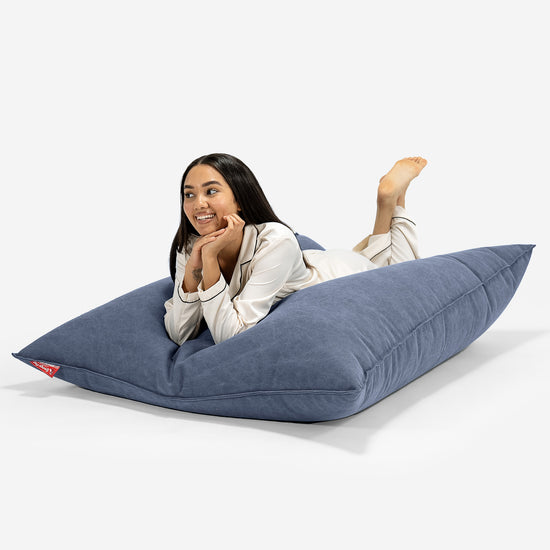 Pouf Géant XXL - Stonewashed Bleu Marine 03