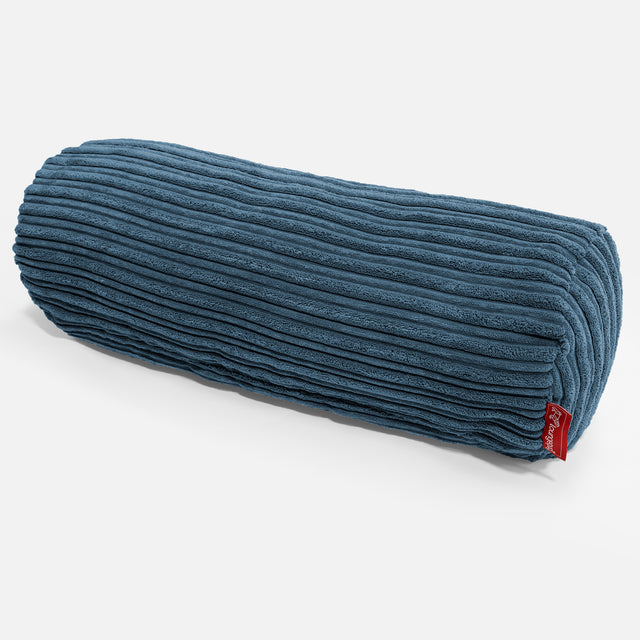 Traversin 20 x 55cm - Côtelé Bleu Marine 01