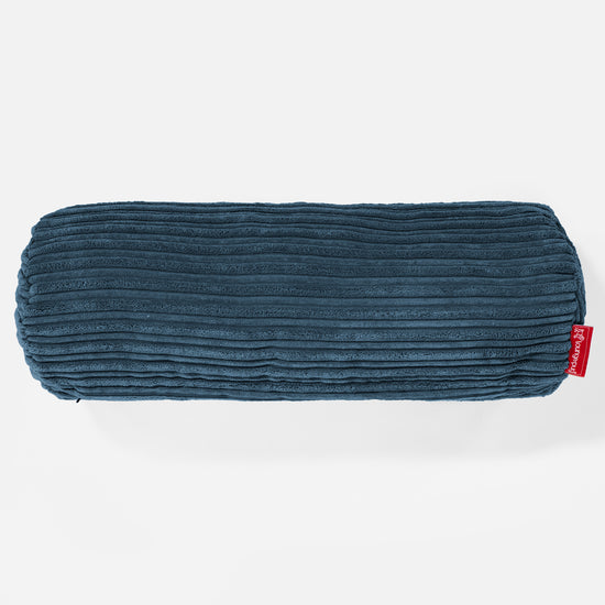 Traversin 20 x 55cm - Côtelé Bleu Marine 02