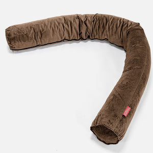 Traversin XXL - Velours Espresso