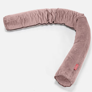 Traversin XXL - Velours Rose