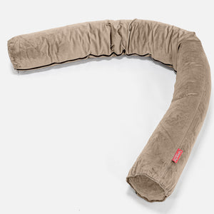 Traversin XXL - Velours Vison