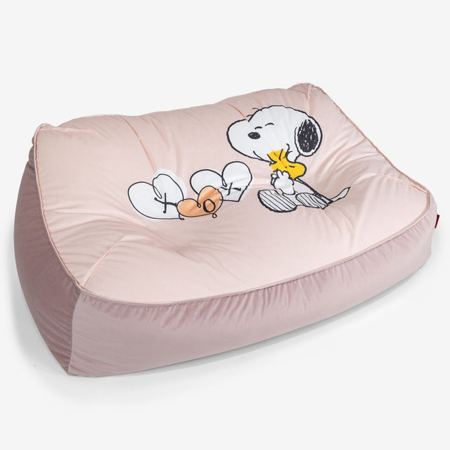 Snoopy Le Canapé Pouf Doudou - Bisous 01