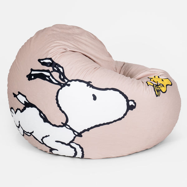 Snoopy Pouf Flexiforme pour Adultes - Courir 01