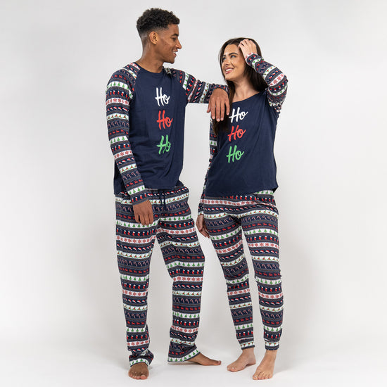 Pyjama en Jersey Imprimé de Noël pour Femmes 06